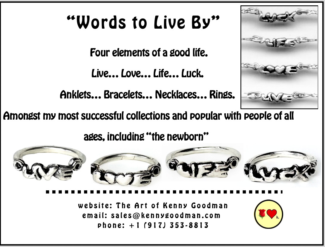 Words to Live By Rings